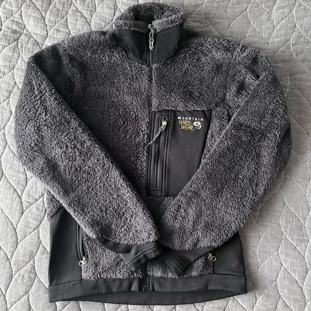 Mountain Hardwear Polartec Fleece Jacket - Dark Grey